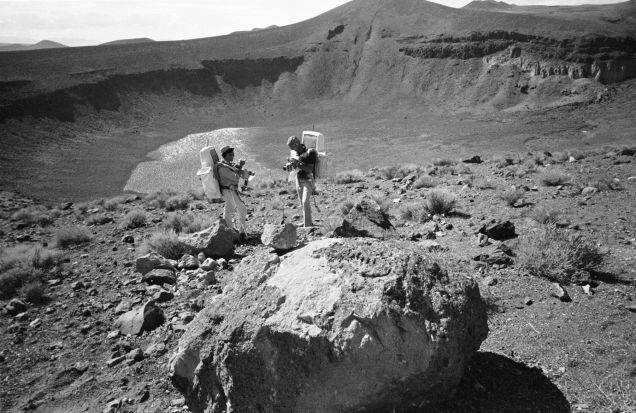 "We got some real nice rocks over here!"