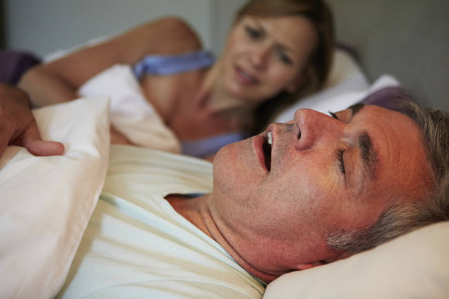 Sleep apnea, a condition where you actually stop breathing, is the most common cause of sleep disruption.