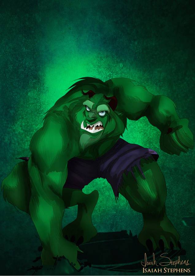 The Beast as The Hulk