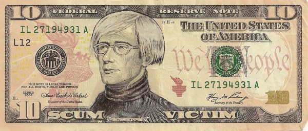 15.) Andy Warhol.