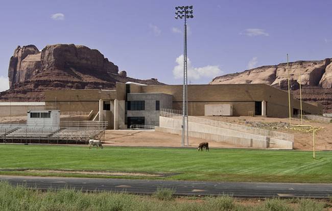 4.) Monument Valley High: Utah.