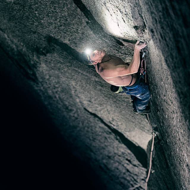 Many of the crevices they used to hold on to the rock face were miniscule, requiring tons of strength and concentration.