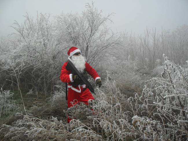 In Sunderland, England, Santa told a nine-year-old girl she shouldn't have bothered after waiting in line for close to an hour. After bursting into tears, the poor girl was given a gift certificate for 20 pounds.