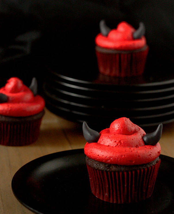 4.) Devil Cupcakes