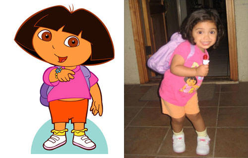 16.) Dora from Dora The Explorer