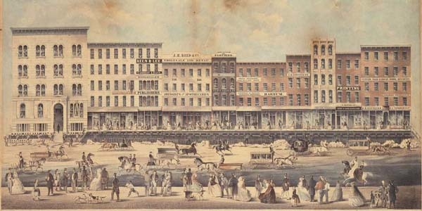 7.) The entire city of Chicago was raised by over a foot: In the 1850-60s, to fix a flooding problem, the entire city was raised a foot to allow drainage sewers to be built.