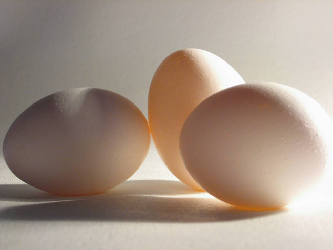 8.) Refrigerated Eggs.