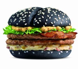 1. The Black and White burger in China, Hong Kong and Taiwan is a nod to the famous yin and yang symbols.