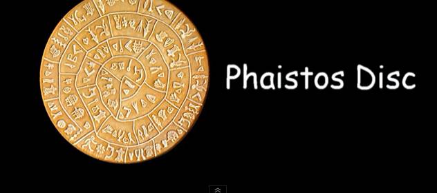 The Phaistos Disc was discovered by archaeologist Luigi Pernier in 1908. The fired clay disc was found in the Phaistos palace complex on the Greek island Crete. The disc dates back to the 2nd millenium BC and is covered with mysterious symbols and that remain indecipherable to this day.