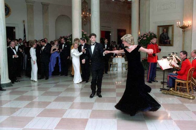 38. John Travolta and Princess Diana