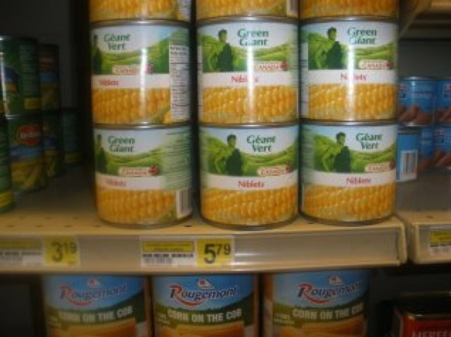 Canned Corn