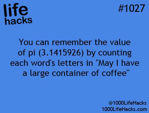 6. Secret To Remembering The Numbers In Pi