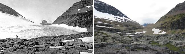 Boulder Peak on Boulder Glacier