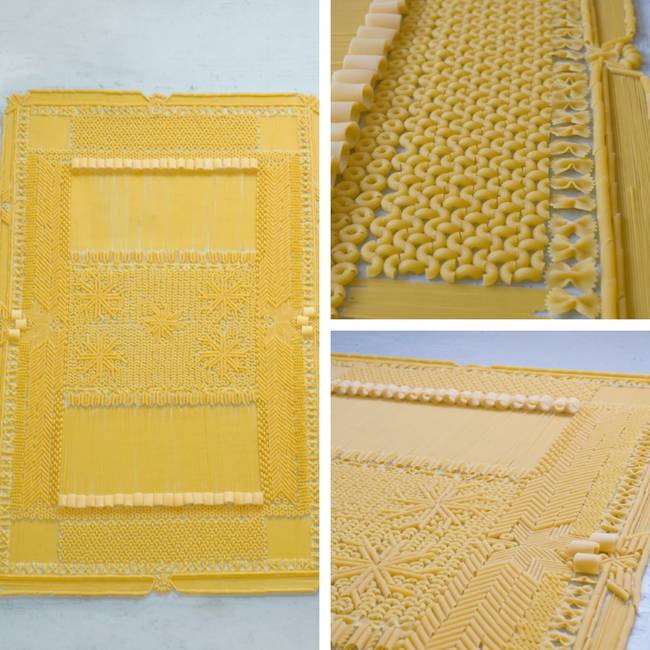 Pasta carpet