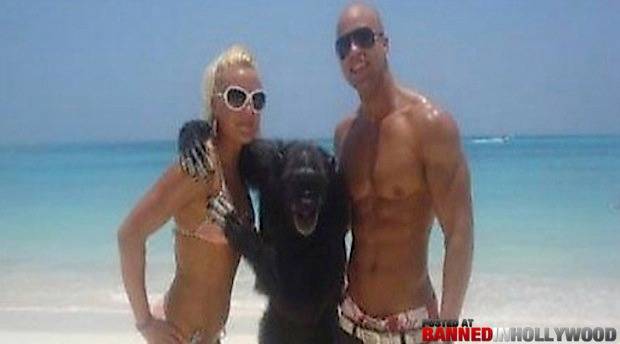 14.) Please don't let the creepy monkey in between you and your girlfriend.