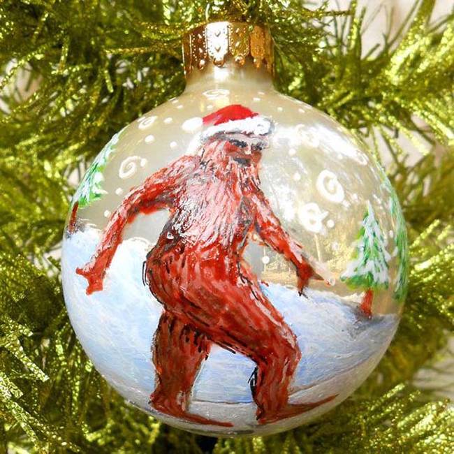 Is that Santa or Bigfoot?