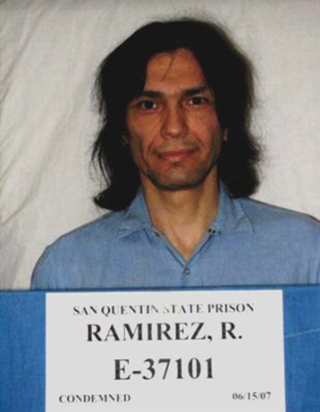 Ramirez's court proceedings were equally as theatrical. During his first appearance, Ramirez raised a hand with a pentagram drawn on it, yelling "Hail Satan." Jail employees also overheard Ramirez talking about how he planned to kill the prosecutor using a gun smuggled into the courtroom.