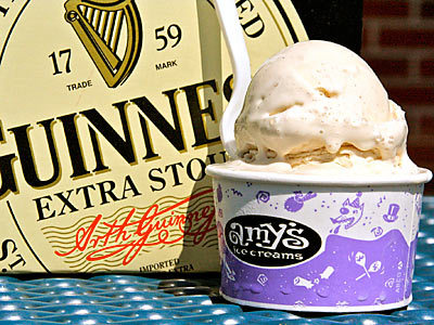 Beer Ice Cream from <a href="https://www.amysicecreams.com/" target="_blank">Amy's Ice Creams</a> in Austin, TX.