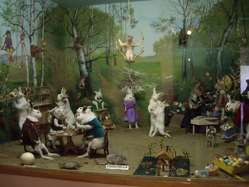 Bunnies partying like it's 1838.