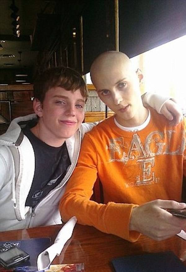 Zach and his brother Corey.