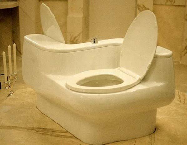 18.) Couples should never, ever use this toilet.