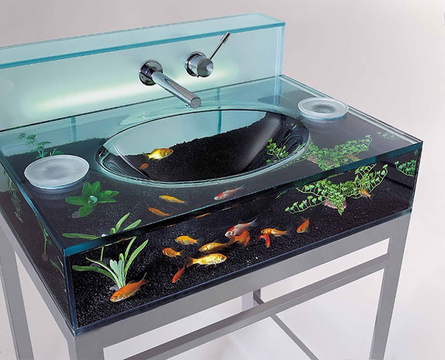 8.) Aquarium Sink