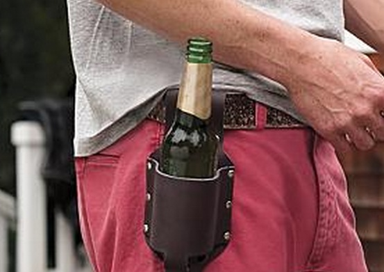 5.) Be quick to the draw and have your beer in a holster at all times.