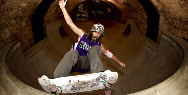 Of course anyone who gets to hang out in tunnels that are this cool can do all sort of things.