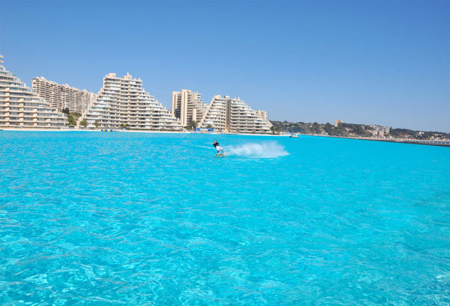 The pool opened in December 2006.