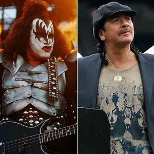 7.) Kiss vs. Santana