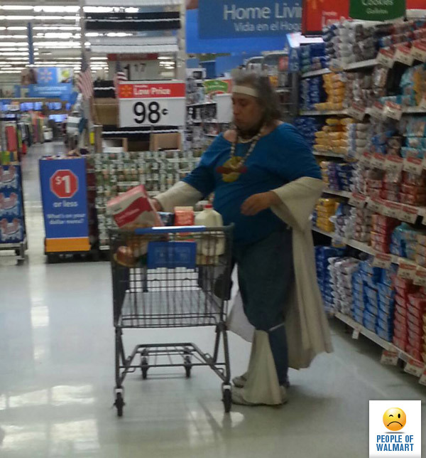 16. Behold: The Wizard of Walmart.