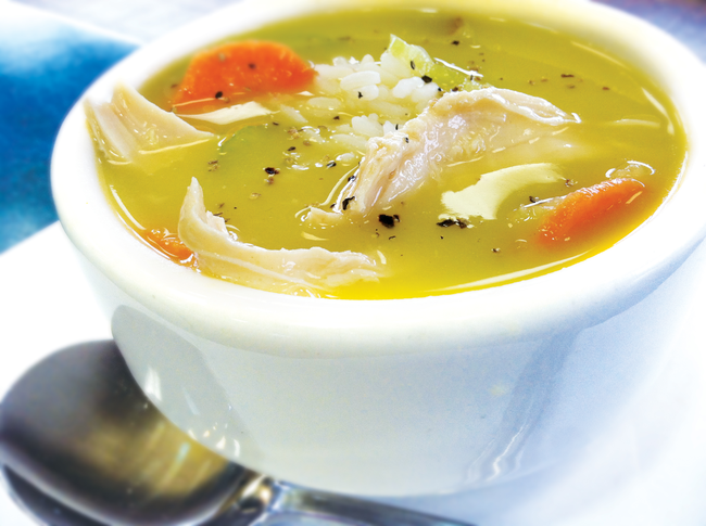 12.) Chicken Soup Fights The Cold Virus