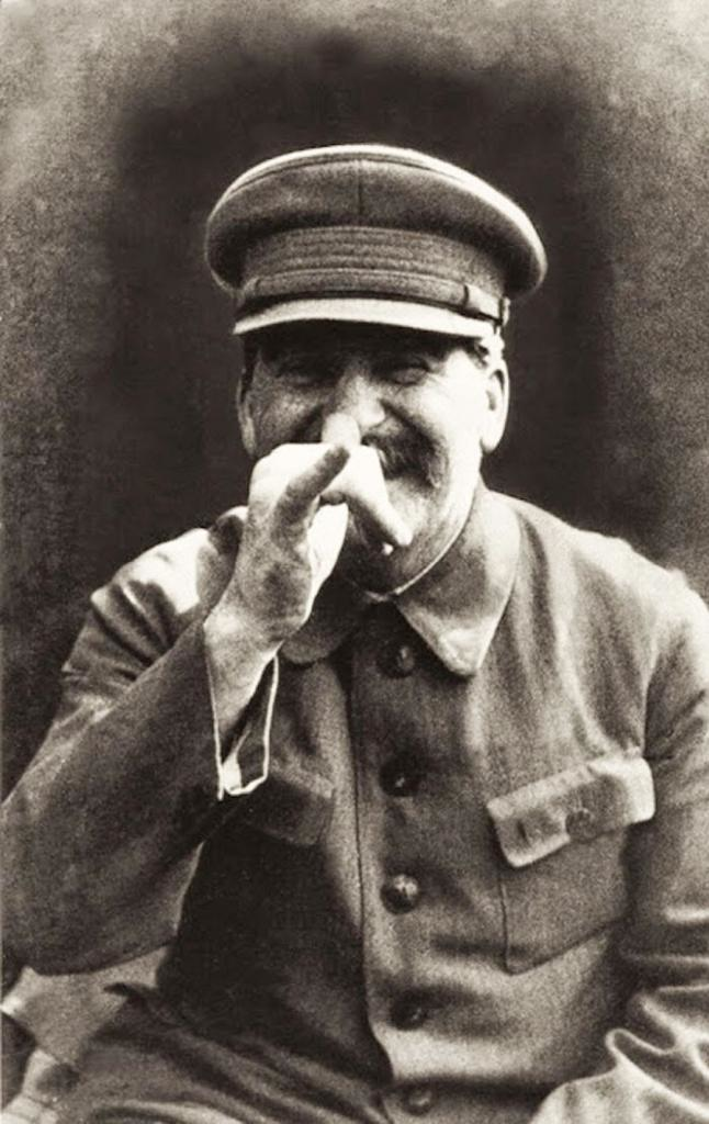 13.) An off the cuff picture of Stalin.