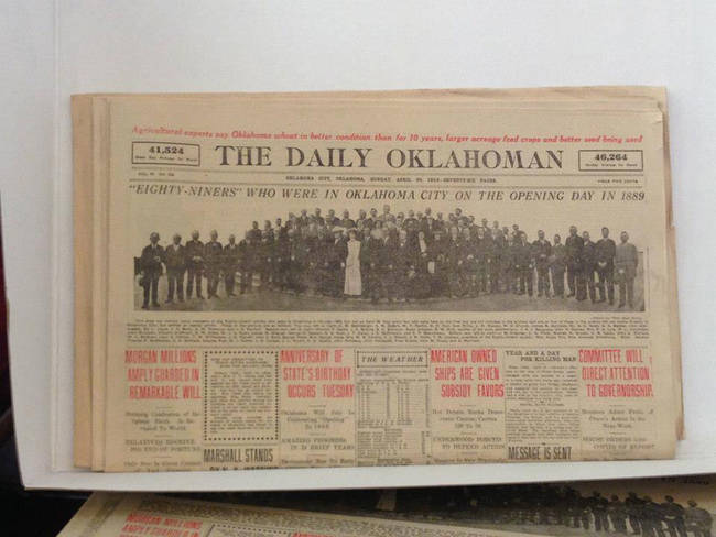 A newspaper from April 22nd, 1913.