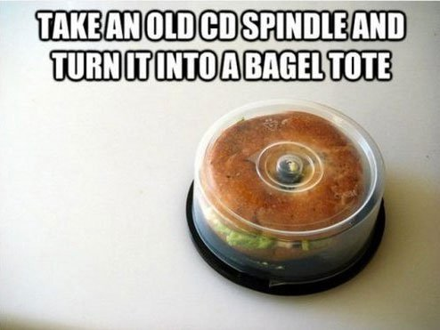 22.) Never, ever, admit to owning a bagel tote.