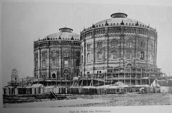 12.) Gasometers were turned into apartments.