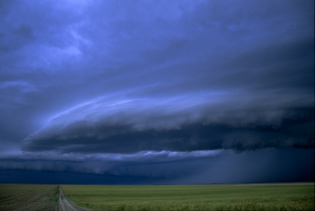 6.) Storm clouds coming to a Colorado near you.