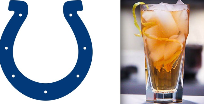 23.) The Colts' Horse Neck: bourbon, ginger ale.