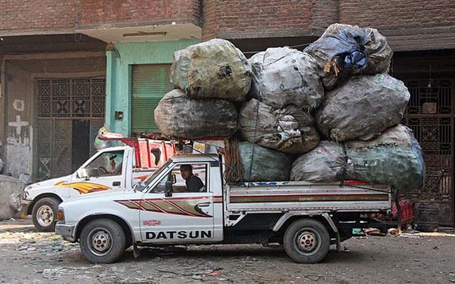 The business of recycling in Zebela Medina is in fact slowly becoming the most profitable business in all of Egypt.