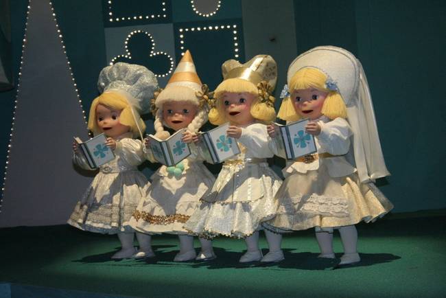 Many cast members claim that after dark the dolls in "It's A Small World" come to life, switching places or disappearing altogether.