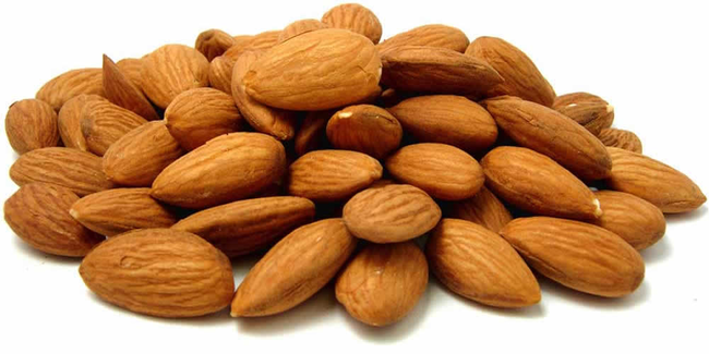 5.) 40% of the world's almonds are produced to be used in chocolate products.