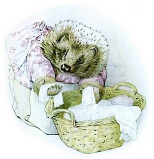 Saint Tiggywinkles is named after the Beatrix Potter character, Mrs. Tiggy-winkle.