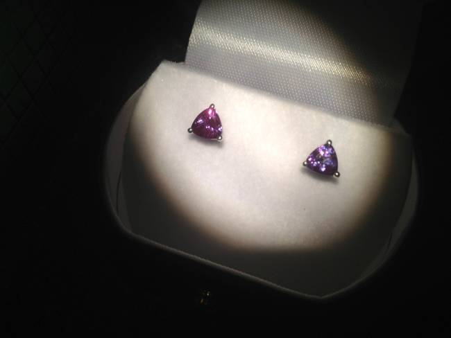 How could anyone forget that? To get the gem he wanted, he had to buy a pair of Alexandrite earrings.