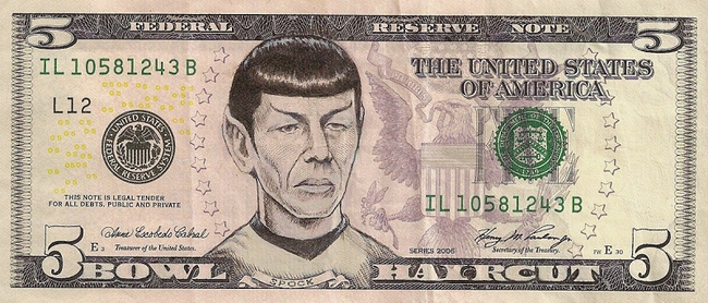 17.) Spock from Star Trek.