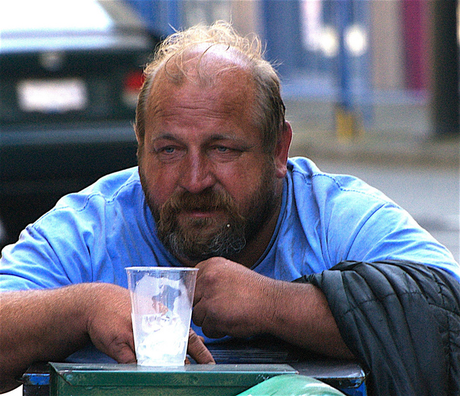 20.) A cup of ice water on a hot day, for a thirsty man.