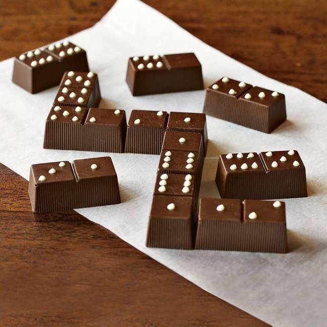 Chocolate Dominoes.