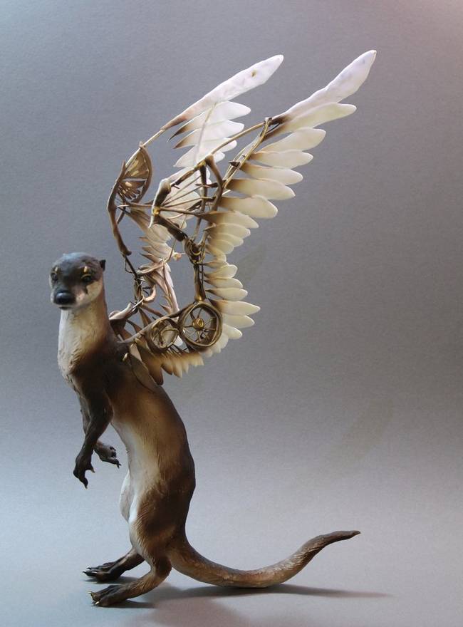 <i>Otter With Mechanical Wings</i>