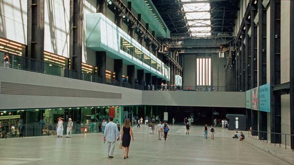 The Bankside Power Station was an oil-fired power plant. A Swiss architecture firm converted it into a museum and it’s now Britain’s national gallery of international modern art, the Tate Modern.