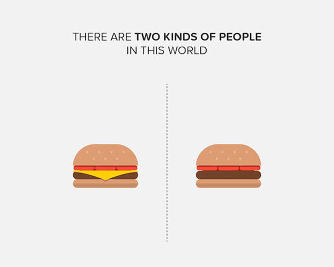 Cheeseburger vs. Hamburger