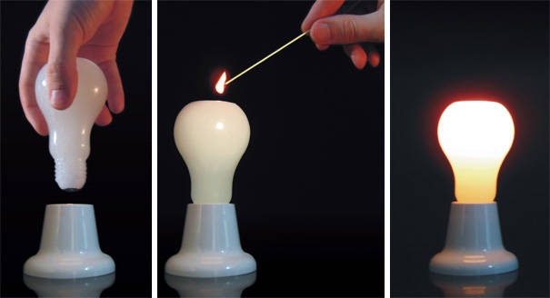 The idea candle.